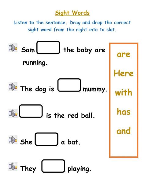 Green Sight Word Worksheet Printables, Sight Words Worksheets PDF - Worksheets Library