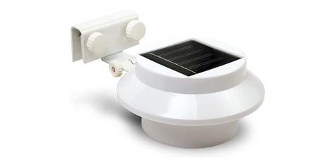 Triple Mount Solar Gutter Lights, 2 packs