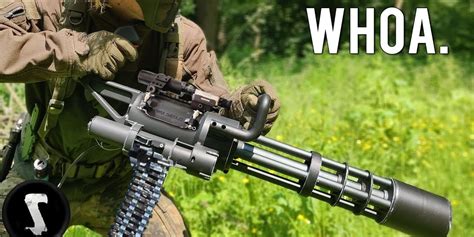 Insane Airsoft Minigun - 3000RPM! - Silentwisher Entertainment