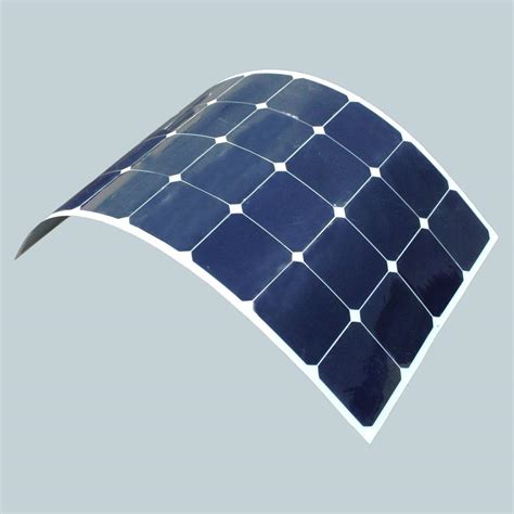 Flexible Monocrystalline Solar Panel (100W) FLEX-100 - Leading Edge Turbines & Power Solutions