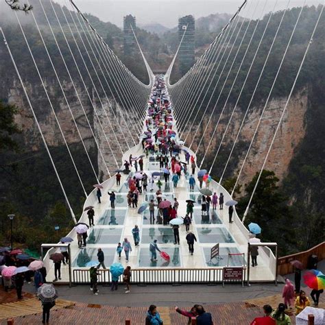 Vietnam's Golden Bridge to China's Hongyagu glass bridge - 8 amazing bridges of the world in ...