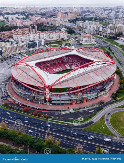 Lisboa Portugal 15 De Diciembre De 2020 : Vista Aérea De Estadio Sport Lisboa E Benfica Desde ...