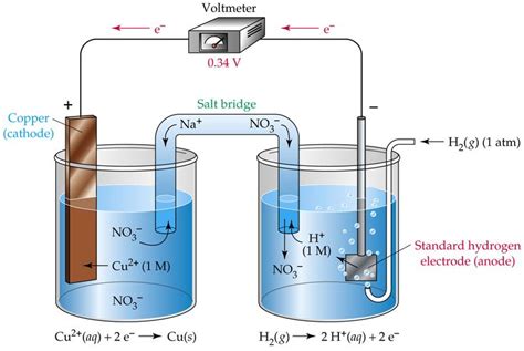 Electrochemical cell | Electrochemical cell, Teaching chemistry, Galvanic cell