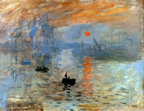 Impression: The Sunrise (Impression: soleil levant) by Claude Monet at Monetalia.com