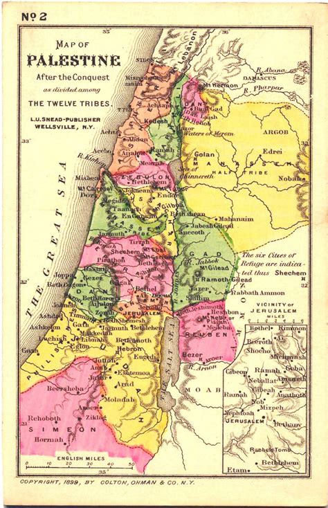 Map Israel Palestine