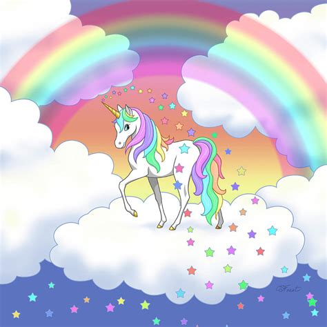 Gambar Rainbow Unicorn – denah