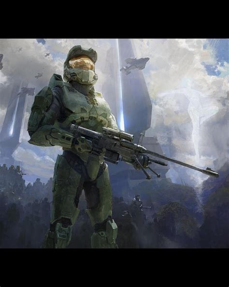 Halo 2 concept art by Craig Mullins : r/halo