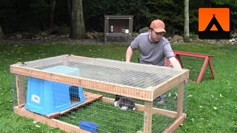 How to Build a Rabbit Hutch - Cheap and Easy - YouTube