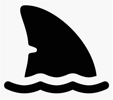 Transparent Fin Clipart Black And White Shark Fin Black And White | The Best Porn Website