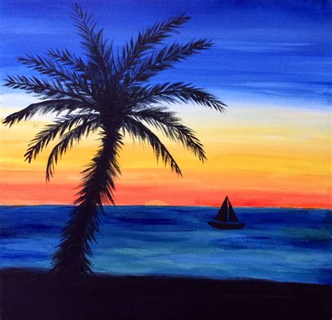 This! 39+ Reasons for Sunset Beginner Simple Cute Easy Paintings: Easy clouds painting guided ...