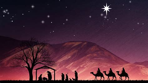 Nativity Scene Background ·① WallpaperTag