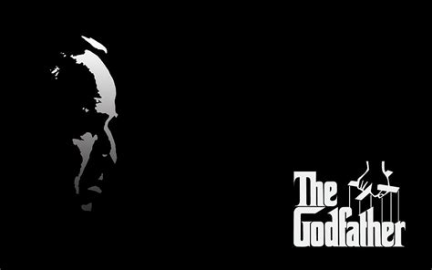 The Godfather logo, The Godfather, Vito Corleone, movies HD wallpaper | Wallpaper Flare