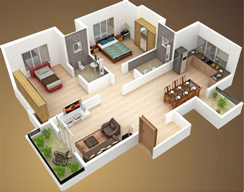 3D House Floor Plans Free - floorplans.click