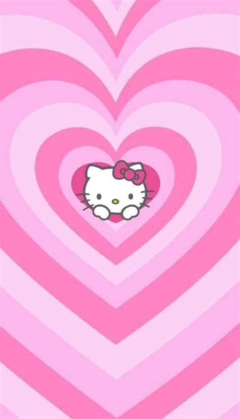 20 Cute Hello Kitty Wallpaper Ideas : Aesthetic Heart Background – Idea Wallpapers , iPhone ...