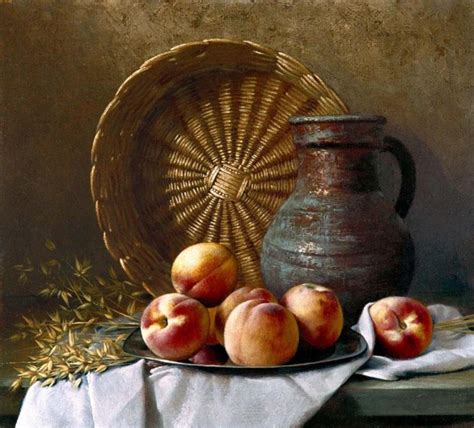 Still Life Oil Paintings by Philip Gerrard - Flowers and Fruits