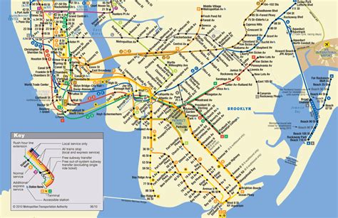 Mta nyc subway map - trustose