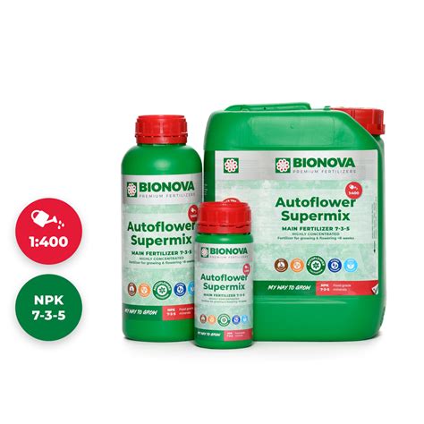 Bionova Autoflower Supermix | Premium Fertilizers