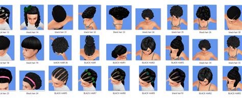 Sims 4 Black Hair CC to Wear All Year — SNOOTYSIMS