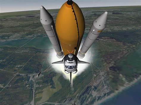 Realistic space flight simulation game for the Windows PC