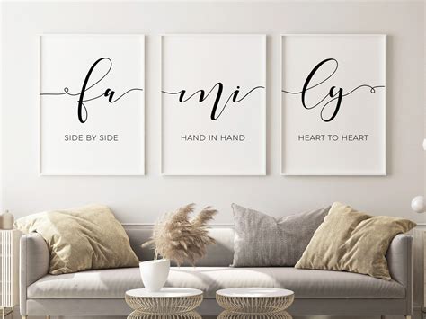 Family Quotes Wall Art Home Decor Signs Family Definition - Etsy