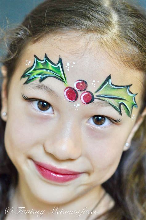 Christmas Face Painting Designs - template