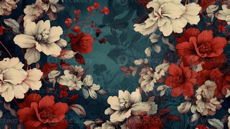 Elegant and vintage floral wallpaper pattern. 24173394 Stock Photo at Vecteezy