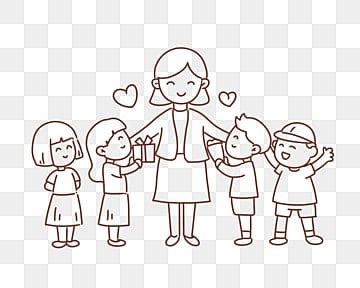 Drawing Teacher PNG Transparent Images Free Download | Vector Files | Pngtree