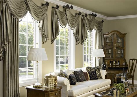 Living room curtains - 25 methods to add a taste of royalty to your living room - Hawk Haven