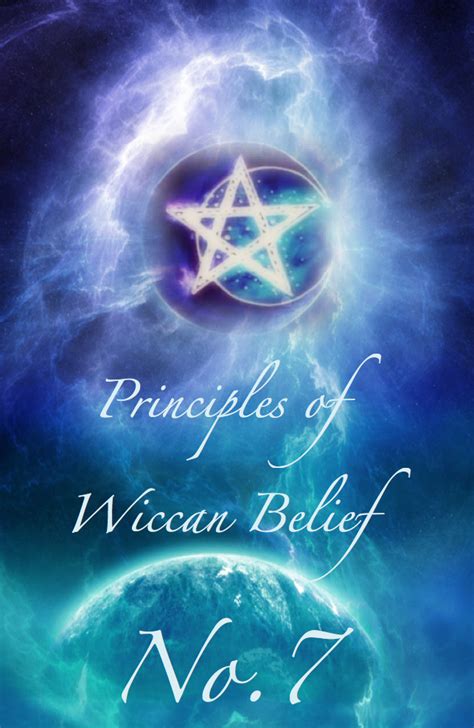 Principles of Wiccan Belief No.7 | Wiccan beliefs, Wiccan, Wiccan books