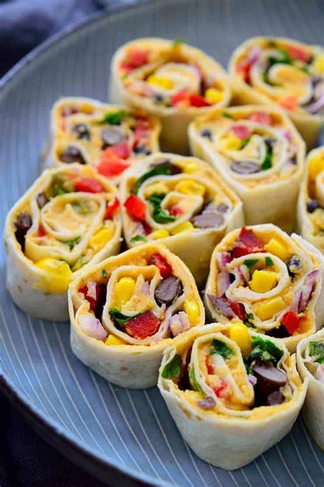 Vegan Mexican Tortilla Roll Ups - The Stingy Vegan