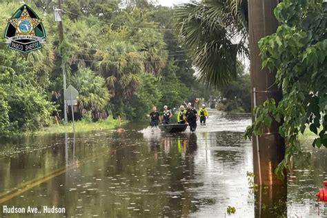 Hurricane Idalia floods streets in Crystal River