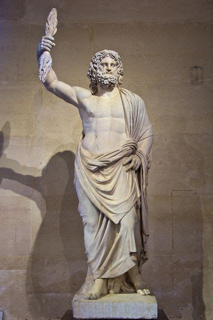 Roman God Jupiter Statue