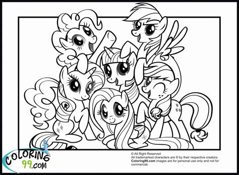 My Little Pony Coloring Page - Coloring Home