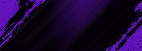 Purple Abstract Paint Brush Banner Background | Youtube banner design, Youtube banner ...