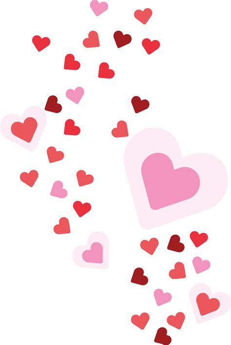 Small Hearts PNGs for Free Download