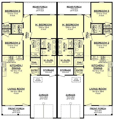 Duplex Plans & Multi-Family Plans Online Search