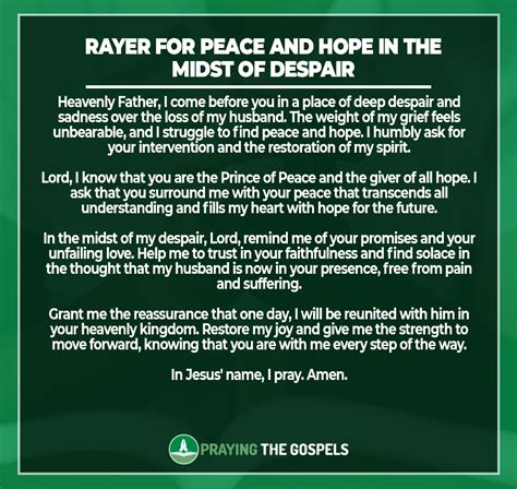 8 Prayers for Loss Of Husband (With Bible Verses) - Praying The Gospels