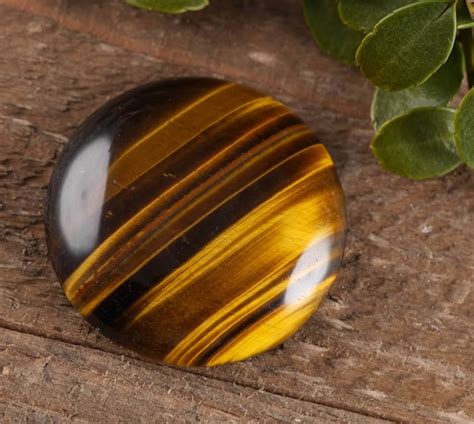 3cm TIGERS EYE Gemstone Cabochon Stone Tiger Eye Cabochon | Etsy