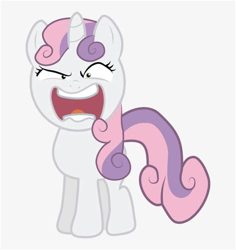 Mlp Sweetie Belle Angry - 643x791 PNG Download - PNGkit