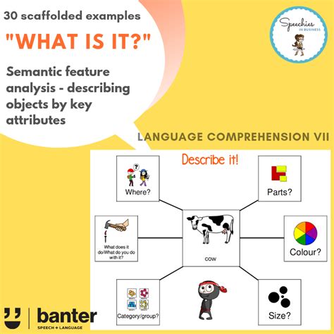 Blanks 3: What is it? Semantic feature analysis – describing objects by key attributes | Banter ...