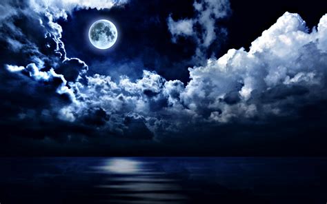 Night Cloud Wallpaper HD Free Download