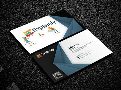 Funny business card by Ripon Hossain on Dribbble