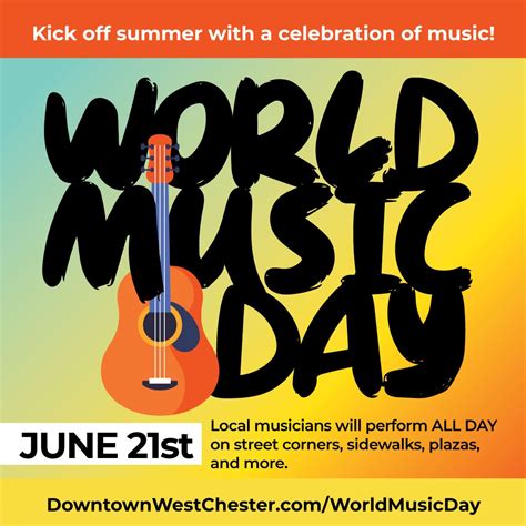 World Music Day 2023 - Downtown West Chester PA