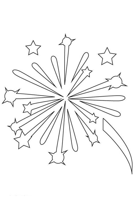 Firework coloring page | Firework colors, Coloring pages, Online coloring pages