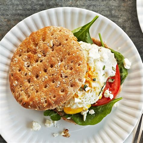 Mediterranean Breakfast Sandwiches Recipe - EatingWell