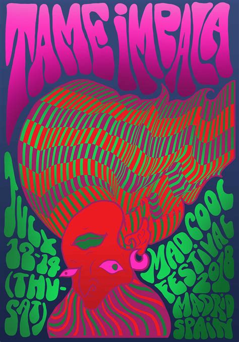 Contemporary Psychedelic Posters by Noora Manchanda – SVA Design