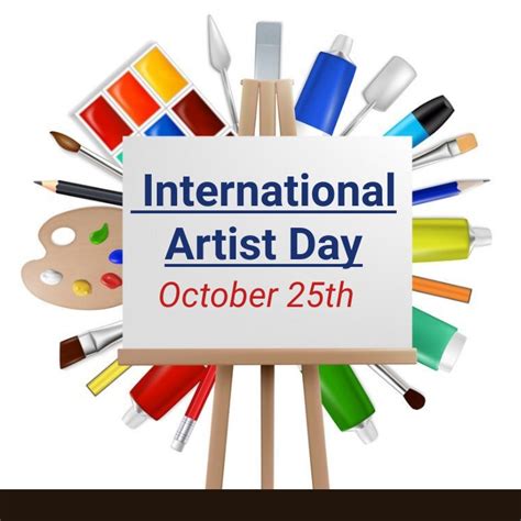 Copy of international artist day | PosterMyWall