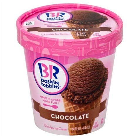 Baskin Robbins Chocolate Ice Cream, 14 fl oz - Kroger