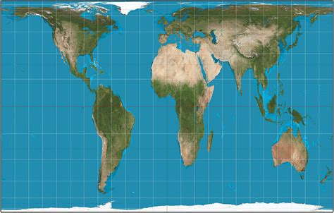 Mercator Projection v. Gall-Peters Projection - Business Insider