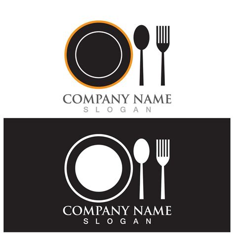 fork and spoon logo and vector template 12660745 Vector Art at Vecteezy